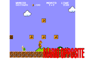 Mario Opposite (SMB1 Hack) [o1] Cover